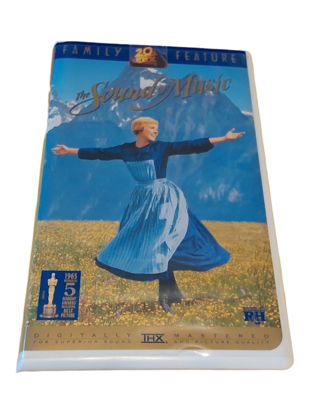 The Sound of Music VHS Movie Tape - Blue Cover